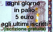 mitrovi mette in palio dal lunedi' al venerdi' 5 euro al giorno: rientrano nel sorteggio tutti gli iscritti nell'arco dell'ultimo mese